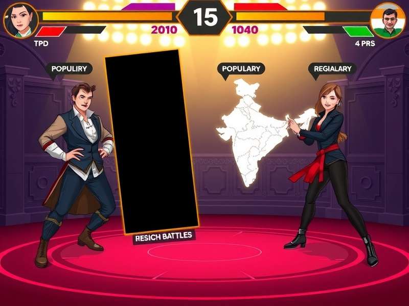 Dance Duel Dominator gameplay screenshot showing character selection